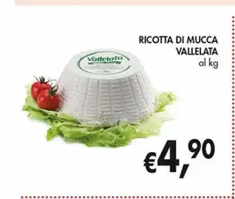 Supermercato Coal Ricotta di mucca vallelata al kg offerta