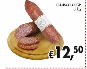 Supermercato Coal Ciauscolo igp al kg offerta