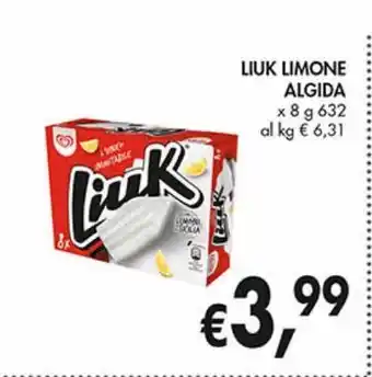 Supermercato Coal Liuk limone algida x8 g 632 offerta