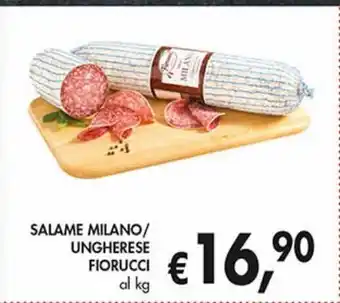 Salame milano / ungherese fiorucci al kg