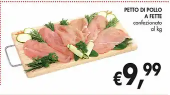 Petto di pollo a fette al kg