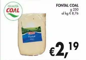 Supermercato Coal Fontal coal g 250 offerta