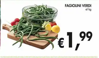 Supermercato Coal Fagiolini verdi al kg offerta
