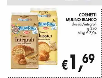 Cornetto mulino bianco classici/integrali g 240