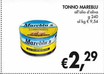 Tonno mareblu all'olio di oliva g 240