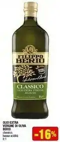 Iperal Filippo Berio Olio Extra Vergine Di Oliva Classico offerta