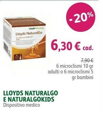 Lloyds Farmacia Integratori alimentari offerta