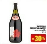Iperal Civ&Civ Lambrusco Di Modena offerta