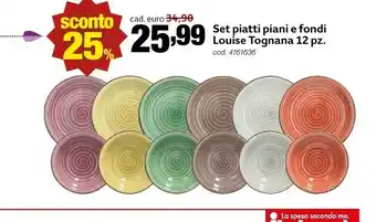 Italmark Servizio piatti offerta