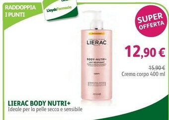 Lloyds Farmacia Lierac Crema corpo offerta