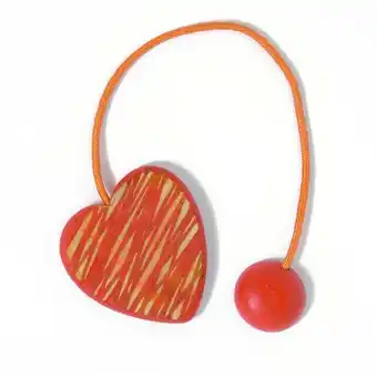 Mondo Brico Calamita Cuore Legno Arancio offerta