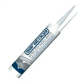 Mondo Brico Silicone Acrilico Sigillante Saratoga Bianco Gr 450 offerta