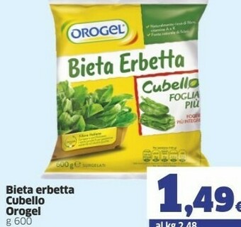 Ok Sigma Orogel Surgelati offerta