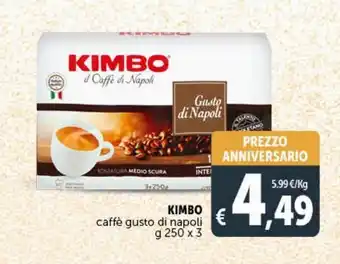 Caffè gusto di napoli kimbo