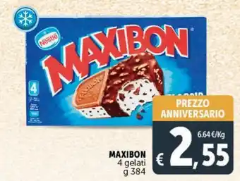 4 gelati maxibon