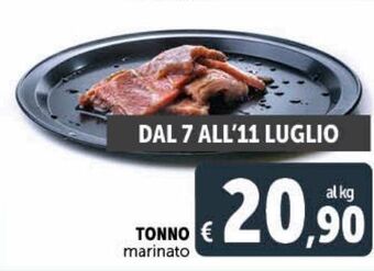 Tonno marinato