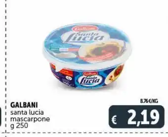 Santa lucia mascarpone galbani