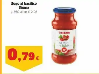 Ok Sigma Sughi per pasta offerta