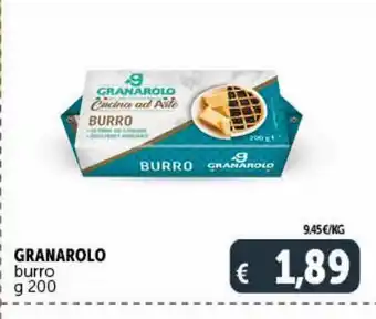 Burro granarolo