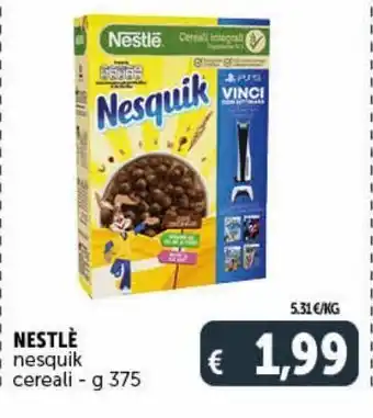 Cereali nesquik nestlé