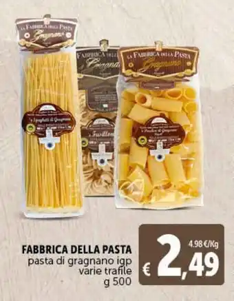 Pasta di gragnano igp fabbrica della pasta
