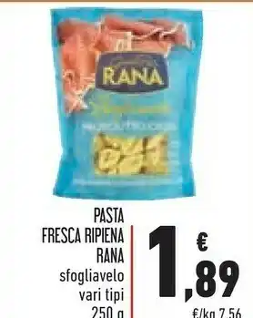 Conad Margherita Rana Pasta ripiena offerta