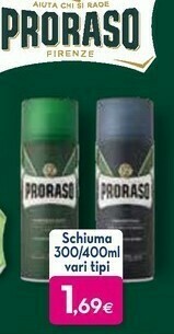 Proshop Schiuma da barba offerta