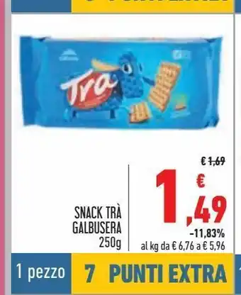 Conad Superstore Snack tra galbusera offerta