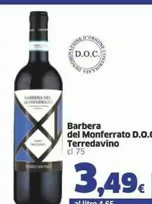 Sigma Barbera Barbera offerta