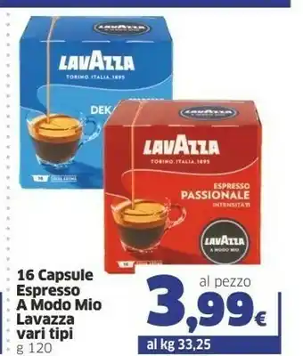 Sigma Lavazza Cialde caffè offerta