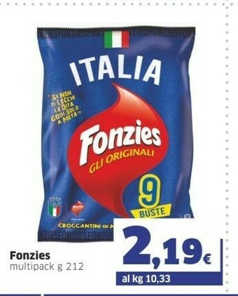 Sigma Fonzies Snack offerta