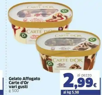 Sigma Carte d'or Gelati algida offerta