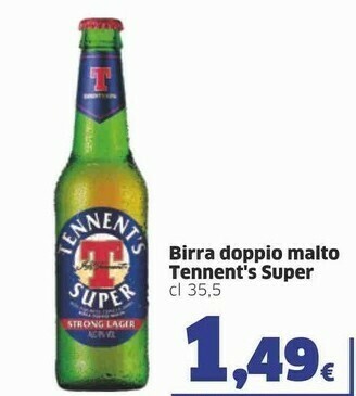 Sigma Tennent's Birra offerta