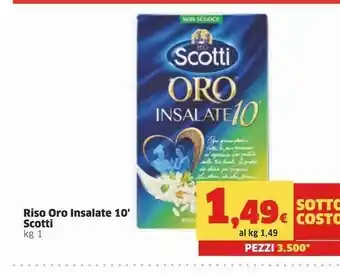 Sigma Scotti Riso Oro Per Insalate 1000 G(ml) offerta