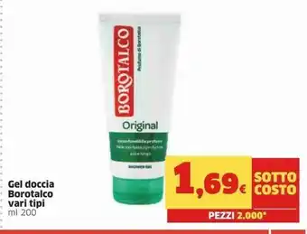 Sigma Borotalco Original Doccia Gel Uomo Corpo Floreale 250 Ml offerta