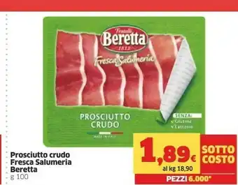 Sigma Beretta Prosciutto Crudo 100 G(ml) offerta