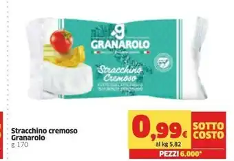 Sigma Granarolo Stracchino Cremoso 170 G(ml) offerta