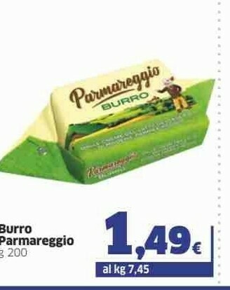 Sigma Parmareggio Burro offerta