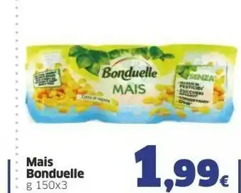Sigma Bonduelle Mais 150 G(ml) offerta