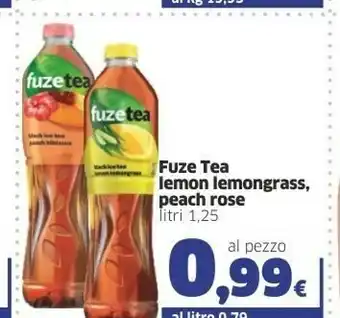 Sigma Fuze tea Pesca Con Una Nota Di Rosa 1250 G(ml) offerta