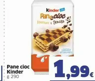 Sigma Ferrero Pane Cioc Kinder offerta