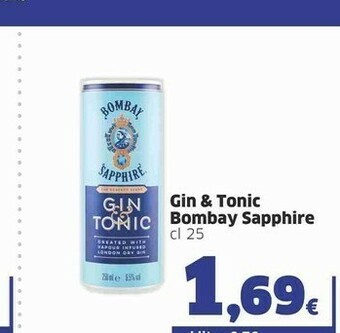 Sigma Bombay Sapphire Gin & Tonic offerta