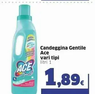 Sigma Ace Candeggina Gentile offerta