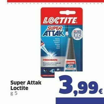 Sigma Loctite Super Attak offerta
