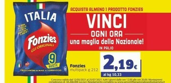 Sigma Mondelez Fonzies Gli Originali offerta
