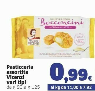 Sigma Matilde Vicenzi Pasticceria offerta