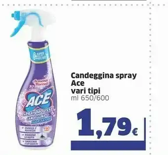 Sigma Ace Candeggina Spray Lavanda offerta