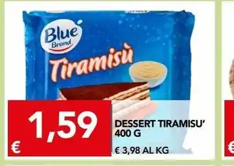 Dessert tiramisù 400g