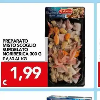 Preparato misto scoglio surgelato noriberica 300 g