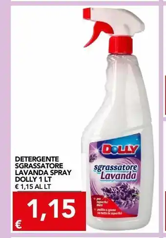 Detergente sgrassatore lavanda spray dolly 1 lt